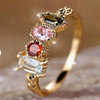 Wholesale Women's Ring Alloy Geometric Retro Exaggerated Simple Personality Fashion Electroplated