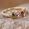 Wholesale Women's Ring Alloy Geometric Retro Exaggerated Simple Personality Fashion Electroplated