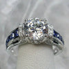 Wholesale Women's Ring Retro Exaggerated Simple Personality Alloy Geometric Electroplating