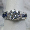 Wholesale Women's Ring Retro Exaggerated Simple Personality Alloy Geometric Electroplating