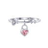 Wholesale Women's Ring S925 Silver Geometric Hip Hop Style