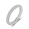 Wholesale Women's Ring S925 Silver Geometric Hip Hop Style