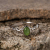 Wholesale Women's Ring S925 Sterling Silver Geometric Design Set With Gemstones