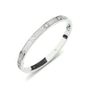 Wholesale Women's Round Bracelet With Diamond Like Zircon Made Of Environmental Protection Copper