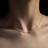 Wholesale Women's S925 Silver Necklace With 18K Gold Cross Simple Elegant Design Geometric Styling Platinum And 18K Gold Electroplated