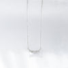 Wholesale Women's S925 Sterling Silver Angel Wings Geometric Diamond Clavicle Necklace