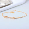 Wholesale Women's S925 Sterling Silver Bow Electroplated Necklace And Bracelet Jewelry
