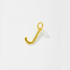 Wholesale Women's S925 Sterling Silver Clavicle Chain Necklace With Glow Surface Letter A Z Text Design And 18K Gold Electroplating