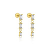 Wholesale Women's S925 Sterling Silver Earrings With Four Leaf Clover Butterfly Love Tassel Heart Shape Flower And Geometric Patterns And Zirconia