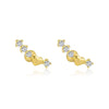 Wholesale Women's S925 Sterling Silver Earrings With Four Leaf Clover Butterfly Love Tassel Heart Shape Flower And Geometric Patterns And Zirconia