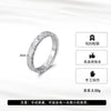 Wholesale Women's S925 Sterling Silver Electroplating Geometric Internet Celebrity Style Ring