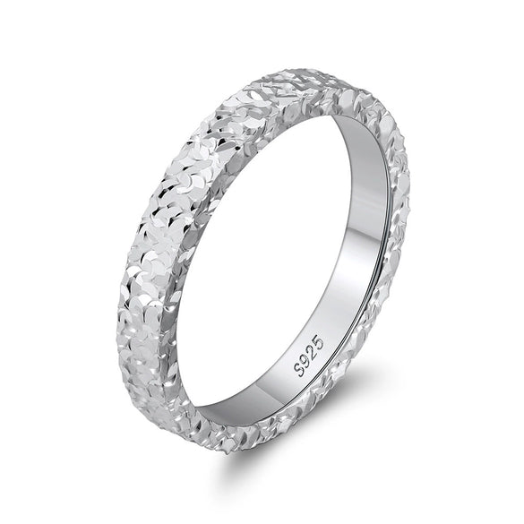 Wholesale Women's S925 Sterling Silver Electroplating Geometric Internet Celebrity Style Ring