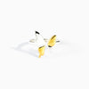 Wholesale Women's S925 Sterling Silver Flying Butterfly Electroplated Geometric Ring
