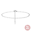 Wholesale Women's S925 Sterling Silver Geometric Anklet