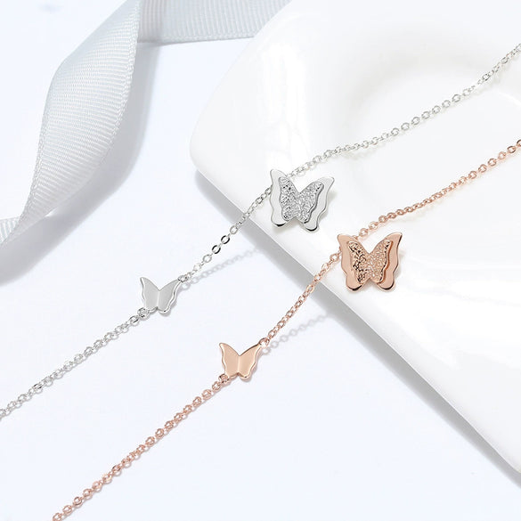 Wholesale Women's S925 Sterling Silver Geometric Anklets In Various Hotselling Styles