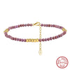 Wholesale Women's S925 Sterling Silver Geometric Anklets In Various Hotselling Styles