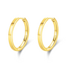 Wholesale Women's S925 Sterling Silver Geometric Design Electroplated Earrings