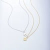 Wholesale Women's S925 Sterling Silver Geometric Diamond Zircon Cross Chain Necklace