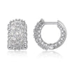 Wholesale Women's S925 Sterling Silver Geometric Earrings With Electroplating