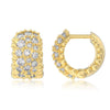 Wholesale Women's S925 Sterling Silver Geometric Earrings With Electroplating