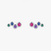 Wholesale Women's S925 Sterling Silver Geometric Earrings