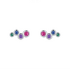 Wholesale Women's S925 Sterling Silver Geometric Earrings