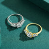 Wholesale Women's S925 Sterling Silver Geometric High Sense Ring