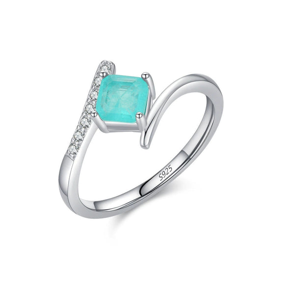 Wholesale Women's S925 Sterling Silver Geometric Original Design Electroplated Ring