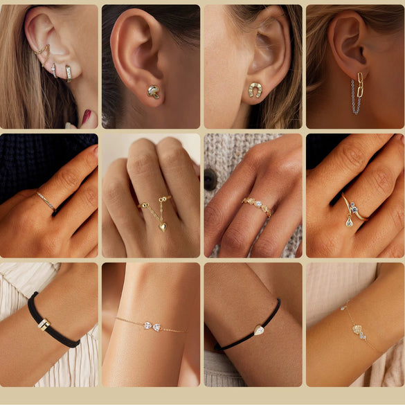 Wholesale Women's S925 Sterling Silver Geometric Pattern Electroplated Earrings