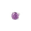 Wholesale Women's S925 Sterling Silver Geometric Rose Cutout Zircon Earrings Set With Zirconia