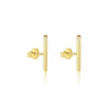 Wholesale Women's S925 Sterling Silver Geometric Rose Flower Earrings Minimalist Cold Style With Zirconia Treatment