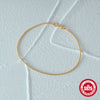 Wholesale Women's S925 Sterling Silver Geometric Round Beads Chain Bracelet With Electroplating