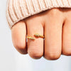 Wholesale Women's S925 Sterling Silver Geometric Snake Ring Electroplated
