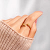 Wholesale Women's S925 Sterling Silver Geometric Snake Ring Electroplated