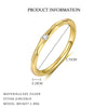 Wholesale Women's S925 Sterling Silver Geometric Square Zirconium Ring
