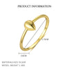 Wholesale Women's S925 Sterling Silver Geometric Square Zirconium Ring