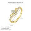 Wholesale Women's S925 Sterling Silver Geometric Square Zirconium Ring