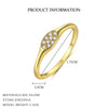 Wholesale Women's S925 Sterling Silver Geometric Square Zirconium Ring