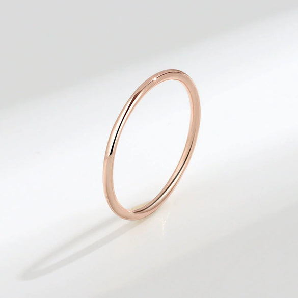 Wholesale Women's S925 Sterling Silver Geometric Style Electroplated Ring