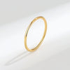 Wholesale Women's S925 Sterling Silver Geometric Style Electroplated Ring