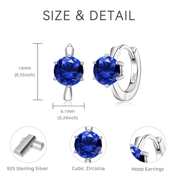 Wholesale Women's S925 Sterling Silver Geometric Ushaped And Drop Shape Zircon Earrings