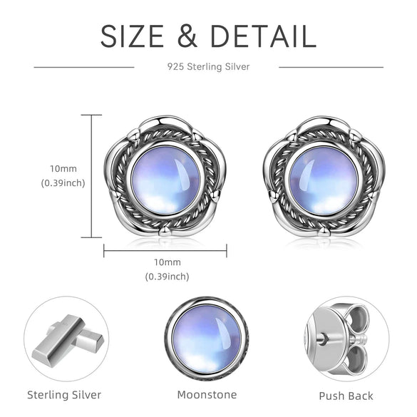 Wholesale Women's S925 Sterling Silver Geometric Ushaped And Drop Shape Zircon Earrings