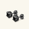 Wholesale Women's S925 Sterling Silver Geometric Ushaped And Drop Shape Zircon Earrings