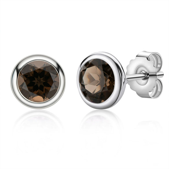 Wholesale Women's S925 Sterling Silver Geometric Ushaped And Drop Shape Zircon Earrings