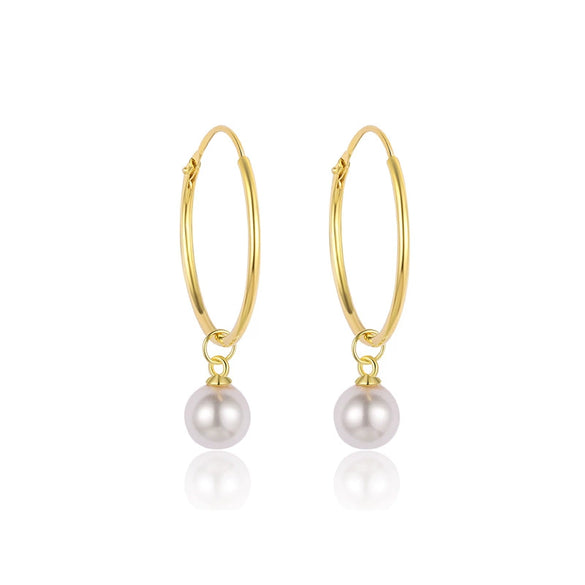Wholesale Women's S925 Sterling Silver Geometric Zircon Earrings