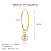 Wholesale Women's S925 Sterling Silver Geometric Zircon Earrings