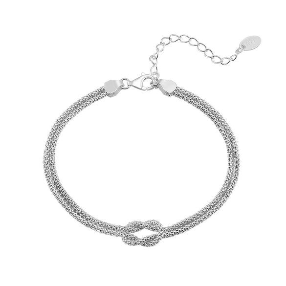 Wholesale Women's S925 Sterling Silver Heart Shape Bracelet