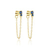 Wholesale Women's S925 Sterling Silver Heartshaped Zircon Earrings