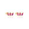 Wholesale Women's S925 Sterling Silver Heartshaped Zircon Earrings