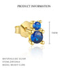 Wholesale Women's S925 Sterling Silver Heartshaped Zircon Earrings